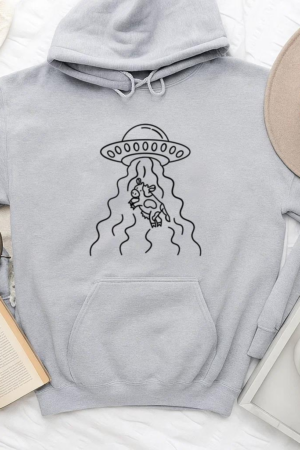 Abduction Of A Cow Hoodie