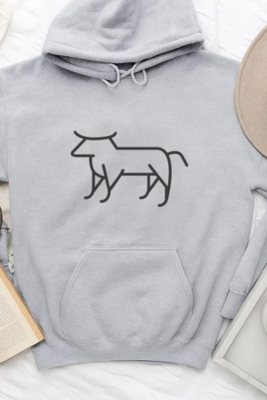 Bull Cow Fat Horn Isis Cattle Stroke Hoodie