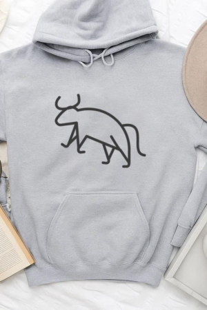Bull Tail Cow Animal Isis Horn Divinity Stroke Hoodie