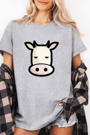 Cow Avatar Cow Vector T-Shirt