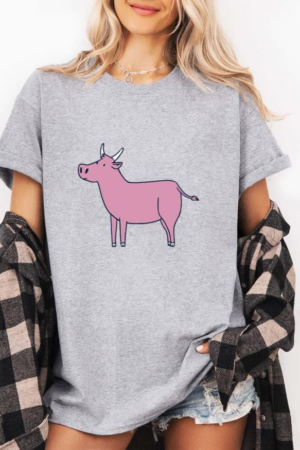 Cow Farm Nature Animal T-Shirt