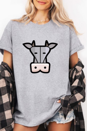 Cow Head T-Shirt