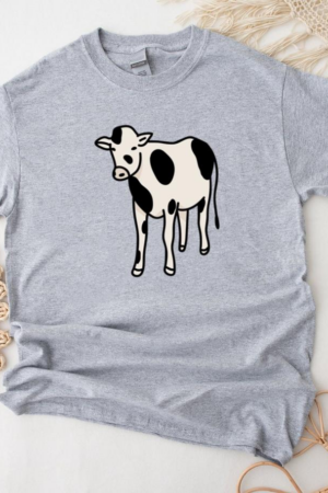 Semi Flat Milk Cow T-Shirt