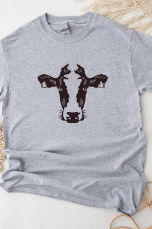 Wild West Cow Icon T-Shirt