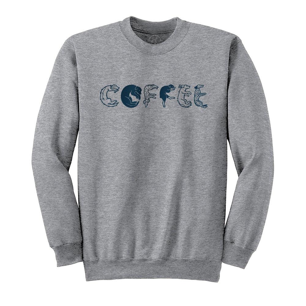 Cozy Coffee & Dogs Pullover Sweatshirt