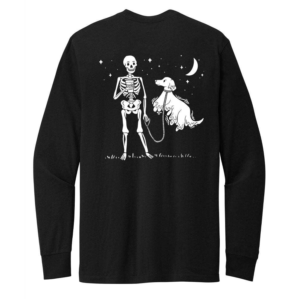 Black Lightweight Long Sleeve Shirt