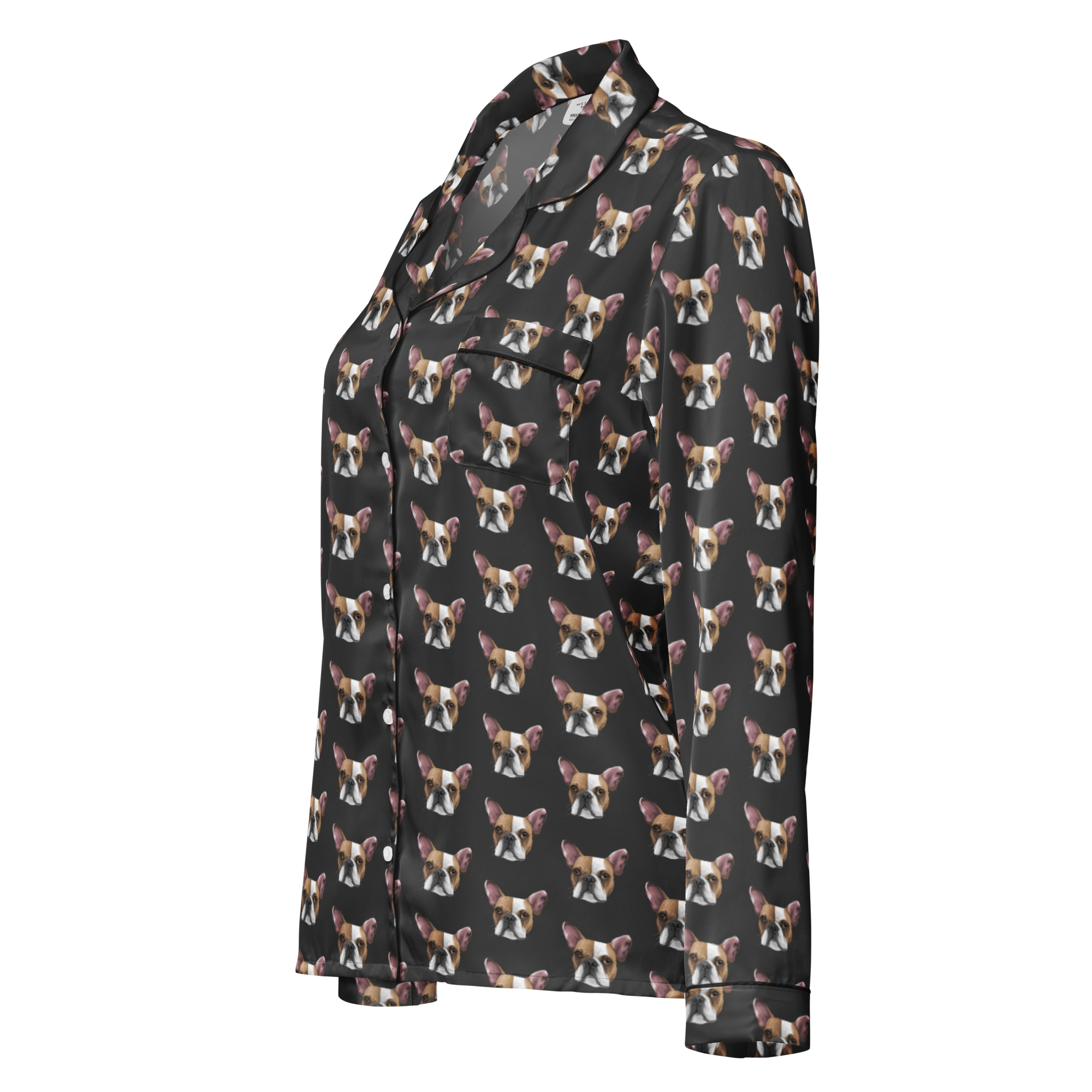 Custom Pet Portrait Long Sleeve Pet Face Shirt