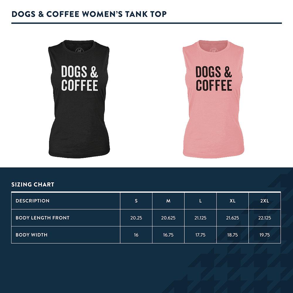 Dog & Coffee Sleeveless Top for Women