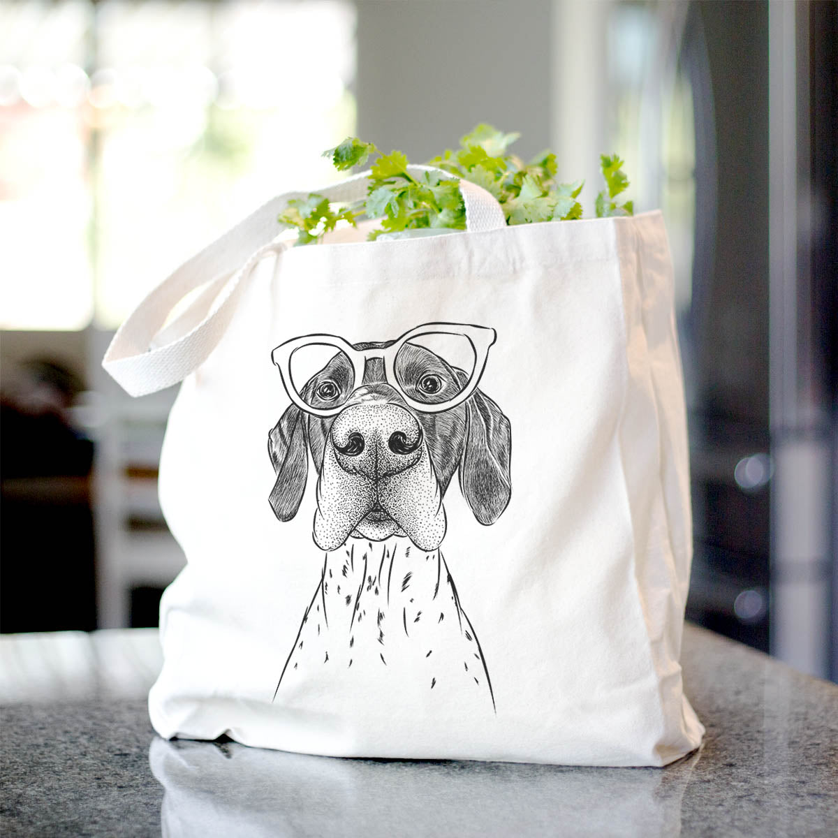 German Shorthaired Pointer Tote Bag - Stylish Reusable Grocery Tote