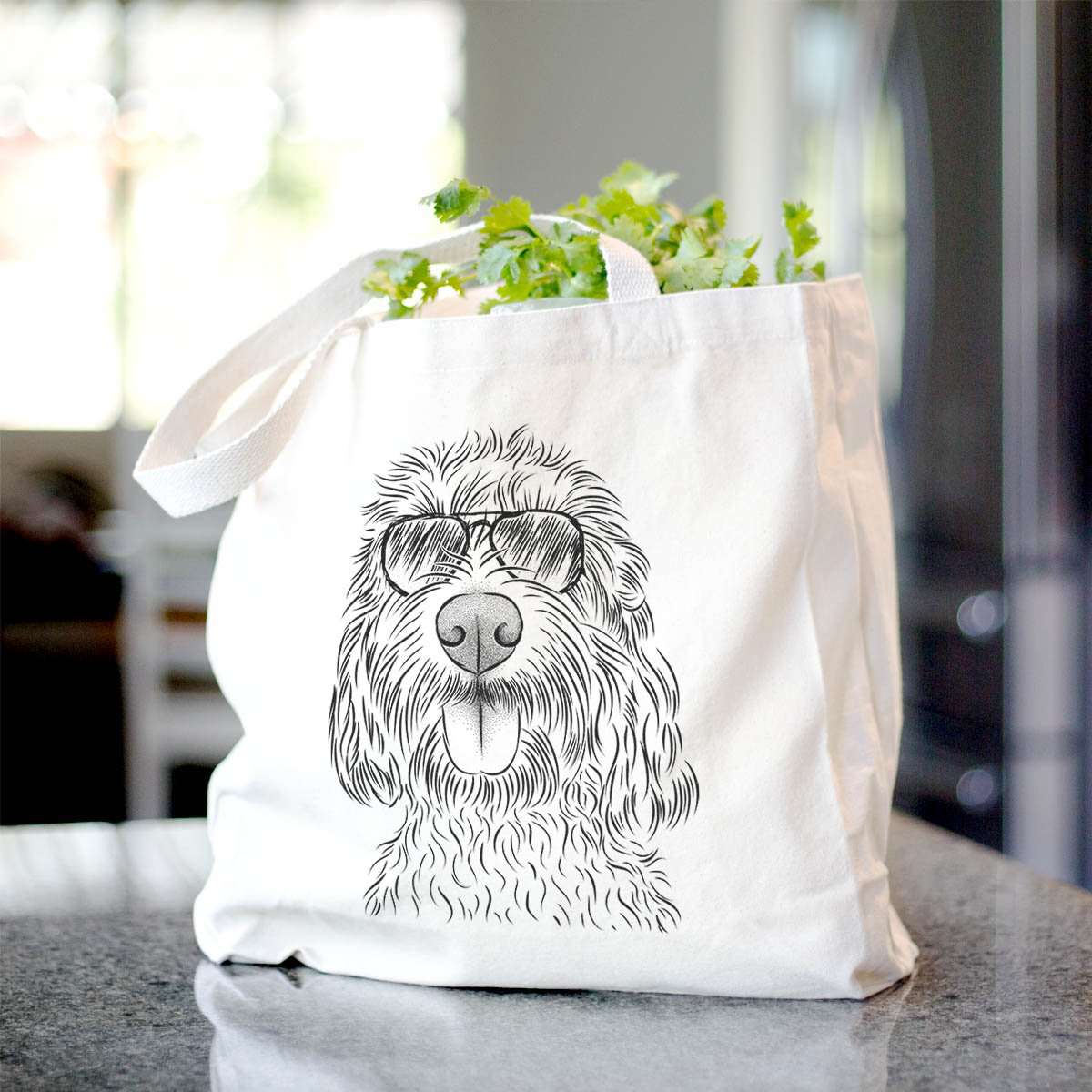 Cockapoo Canvas Tote Bag - Stylish and Trendy
