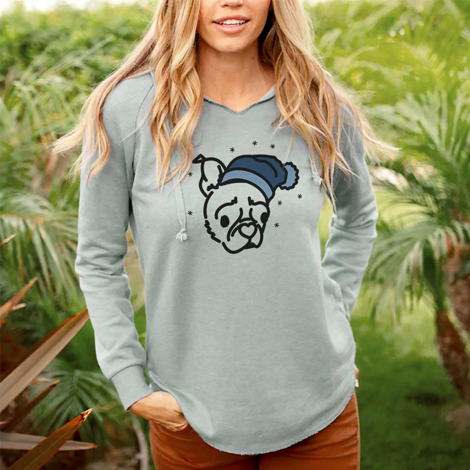Cali Wave Hooded Sweatshirt - Super Soft Comfort Fit Casual Pullover