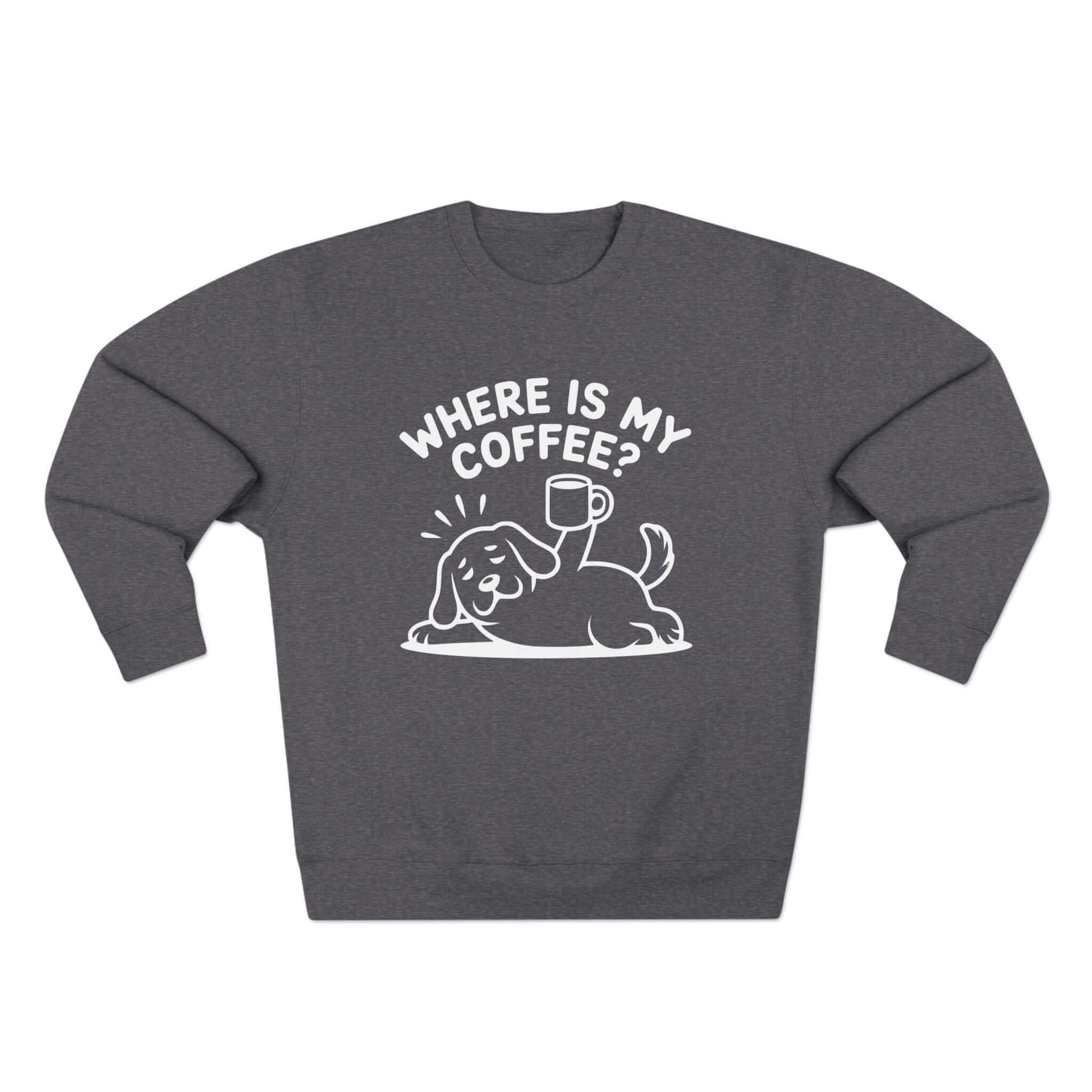 Dog Outline Unisex Crewneck Sweatshirt - Stylish & Cozy