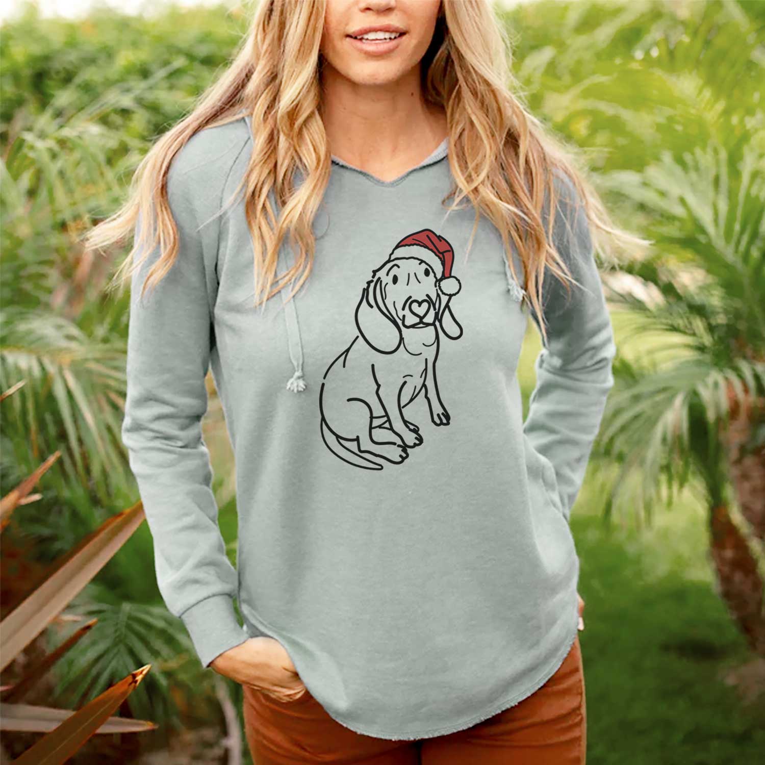 California Wave Wash Hooded Sweatshirt in Soft Cotton Blend