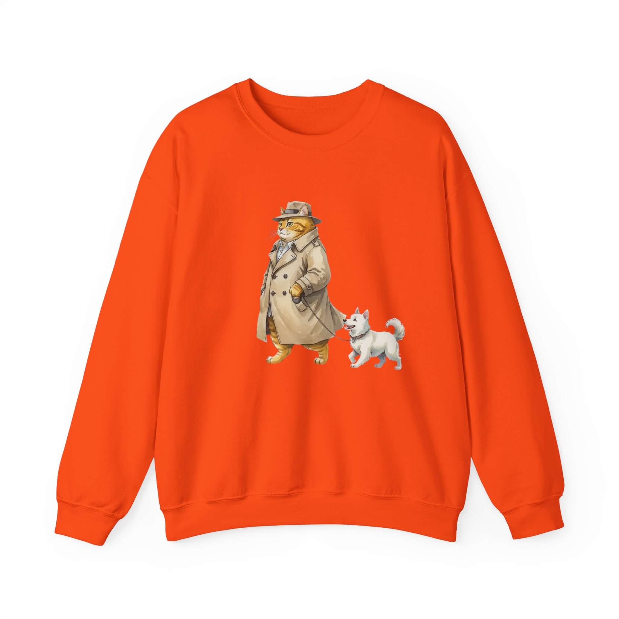 Watercolor Cat & Dog Crewneck Sweatshirt | Lived-In Style
