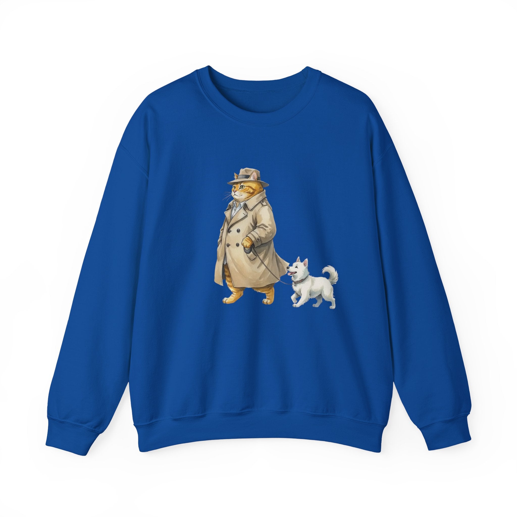 Watercolor Cat & Dog Crewneck Sweatshirt | Lived-In Style
