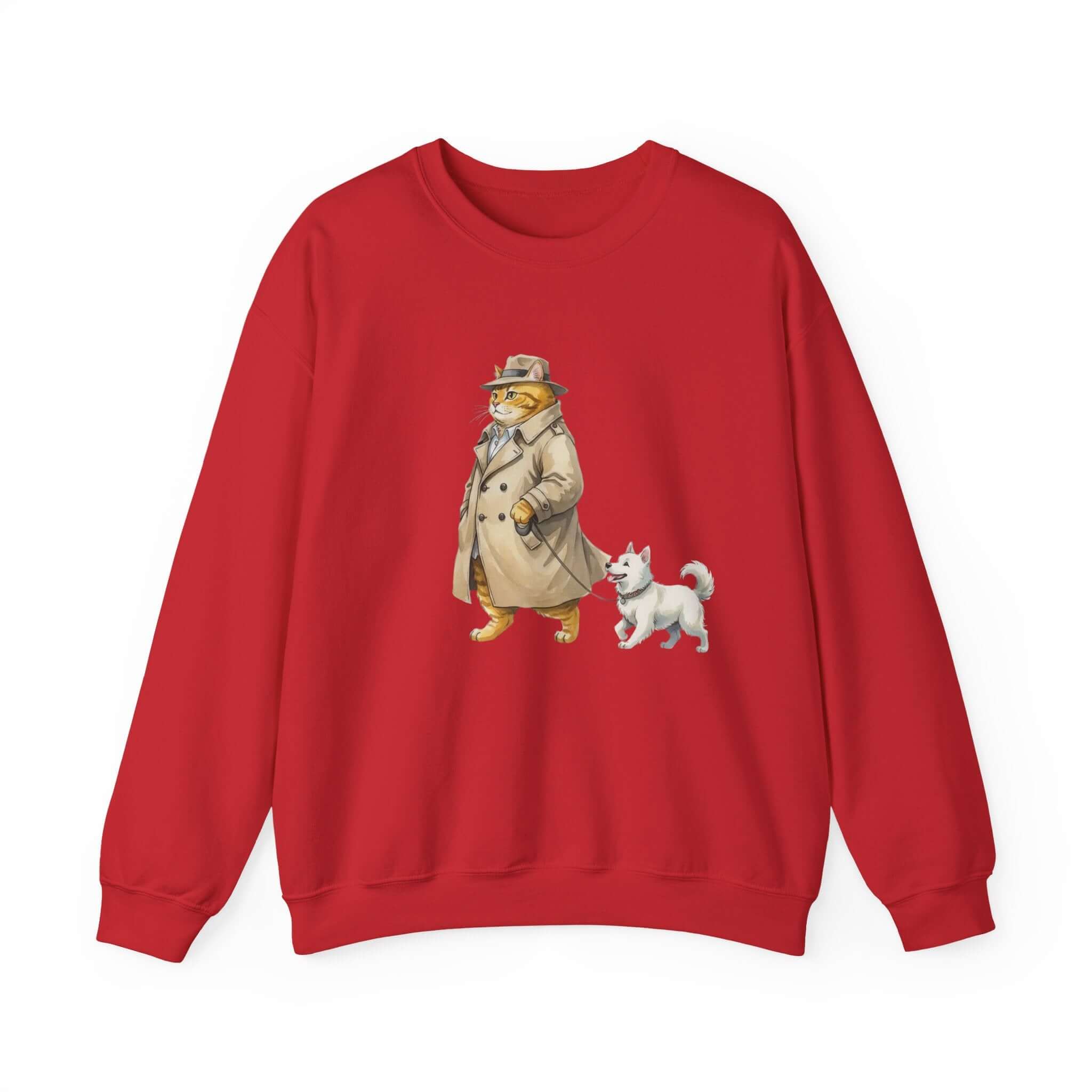 Watercolor Cat & Dog Crewneck Sweatshirt | Lived-In Style