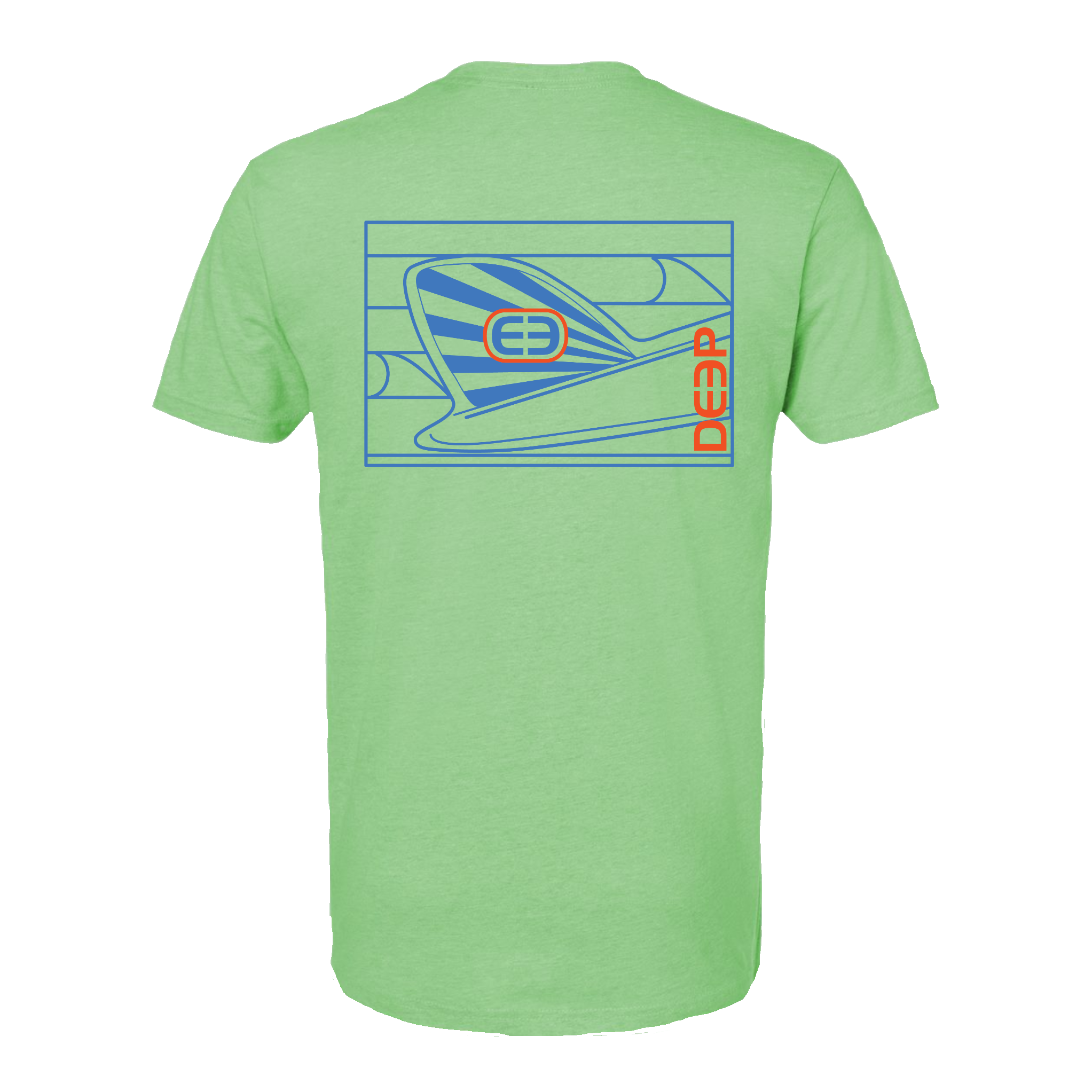 Athletic Performance Surf Tee Apple Green
