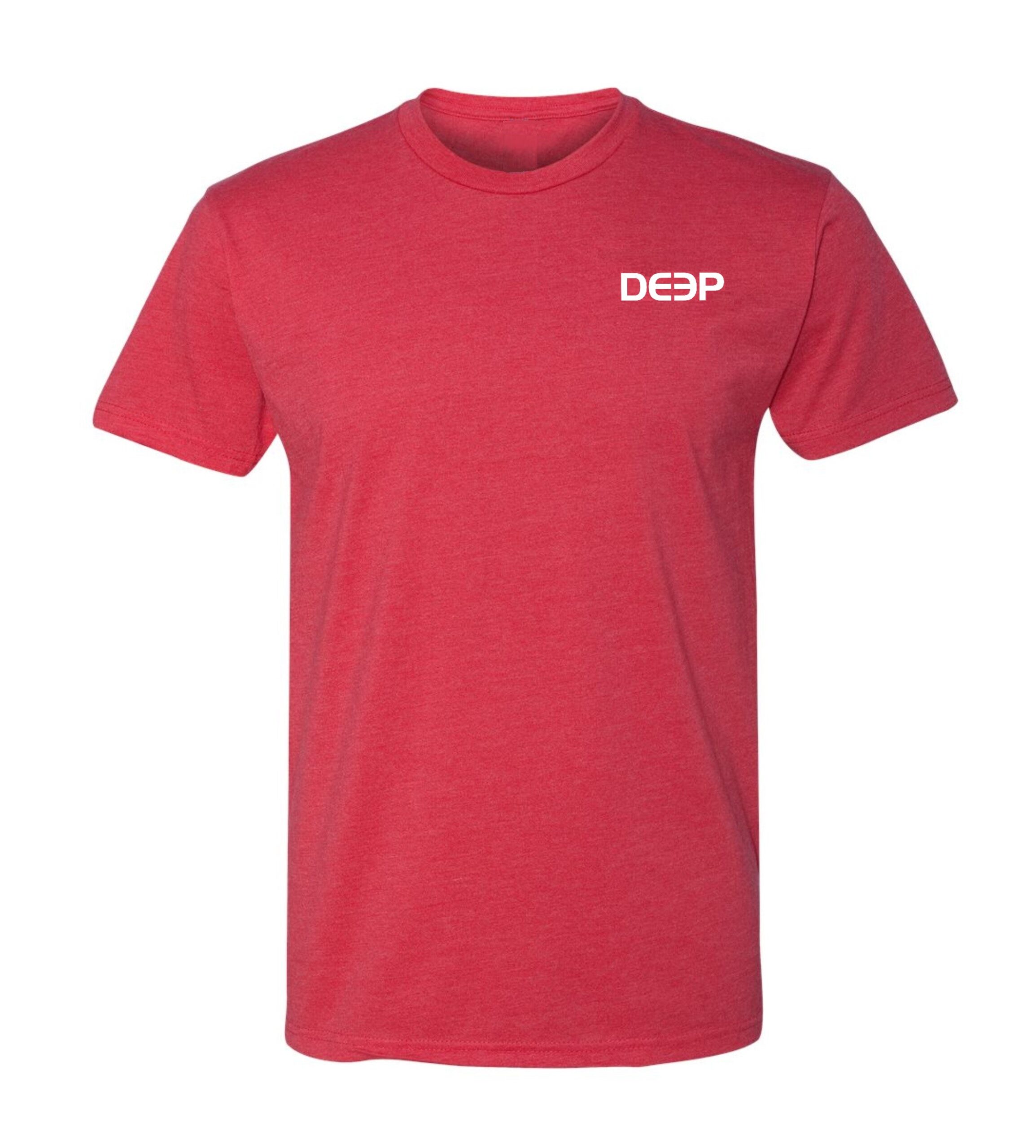 Performance Lobster Tee - Red Moisture-Wicking UPF Sun Protection Shirt