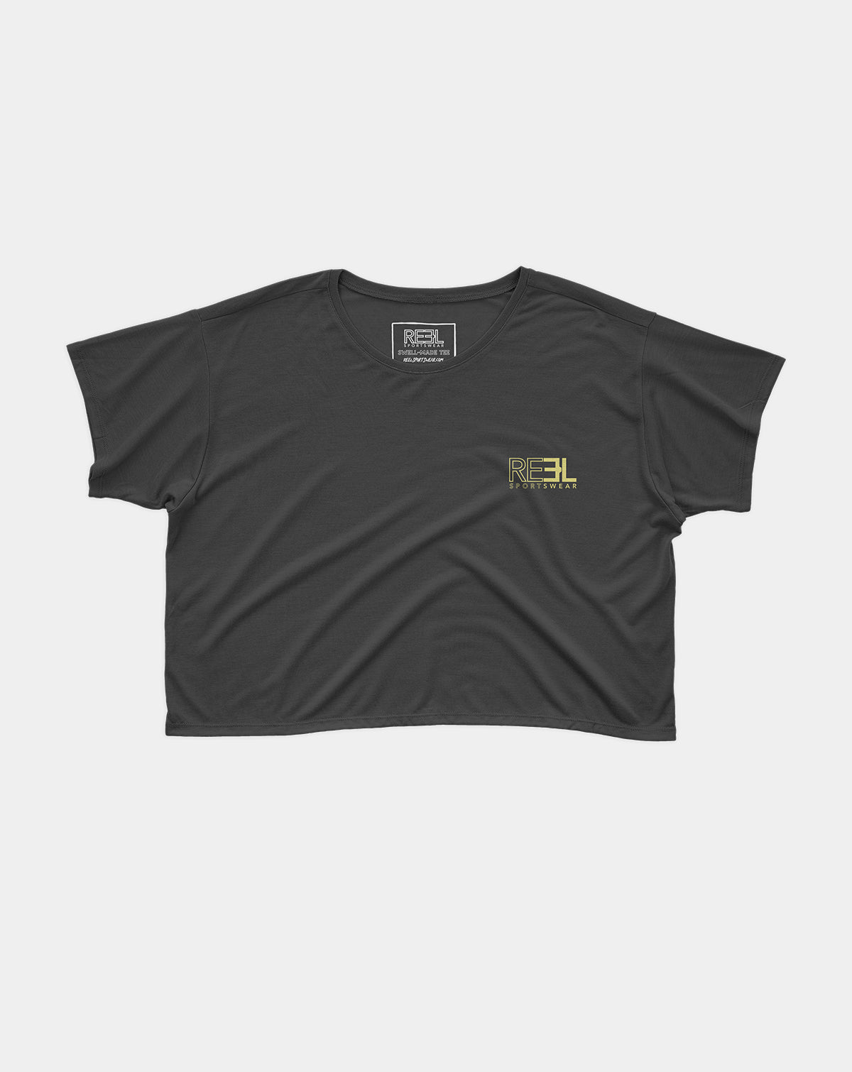 Adventure Wave Womens Crop Top Black