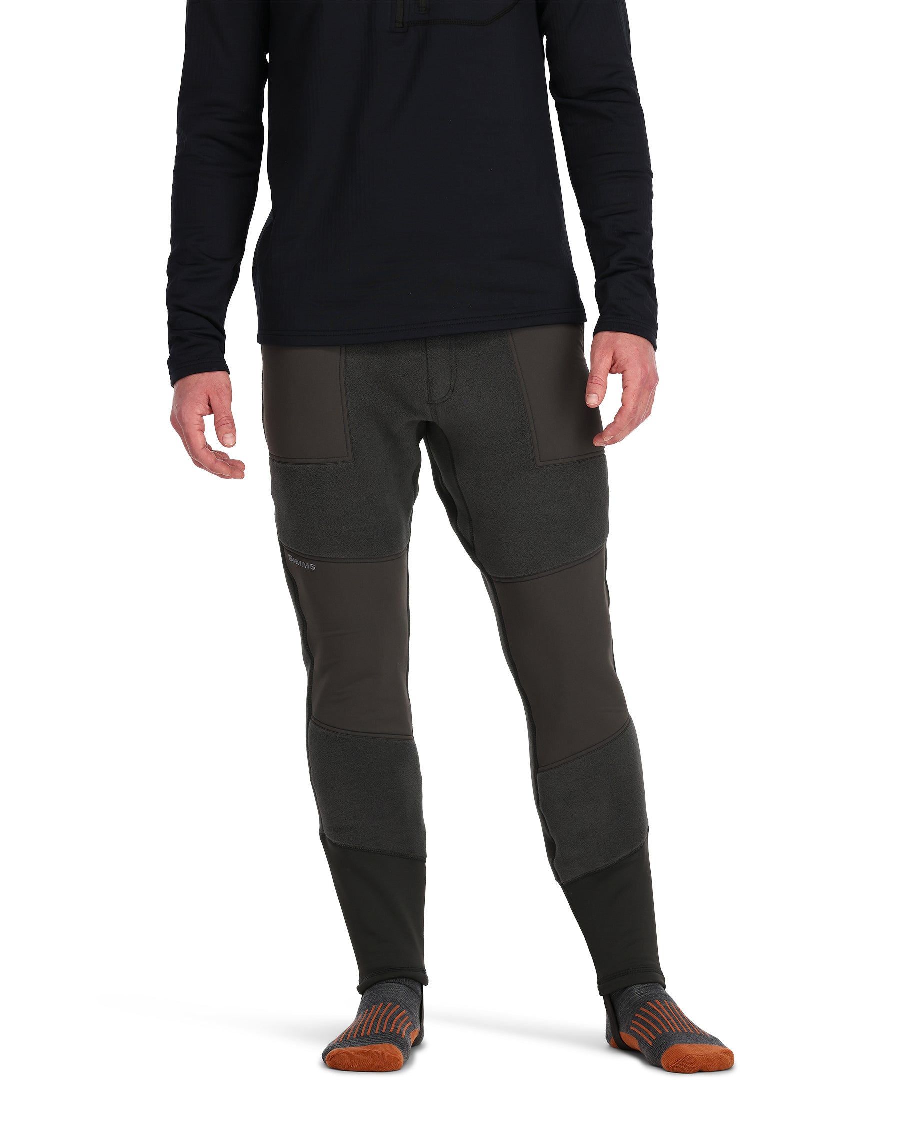 Mens Carbon Fleece Performance Pants