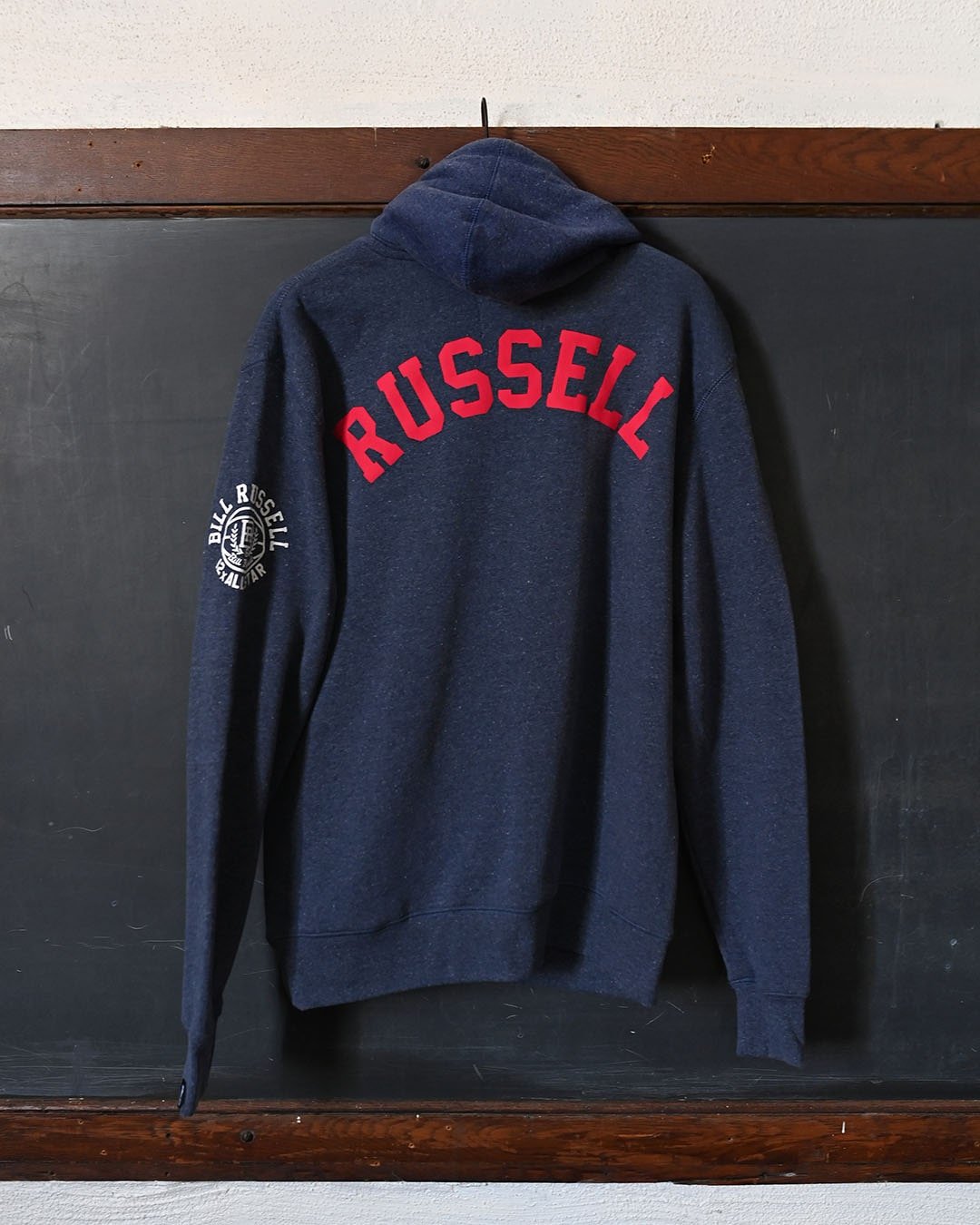 All-Star Legend Navy Pullover Hoody - Official Bill Russell Merchandise