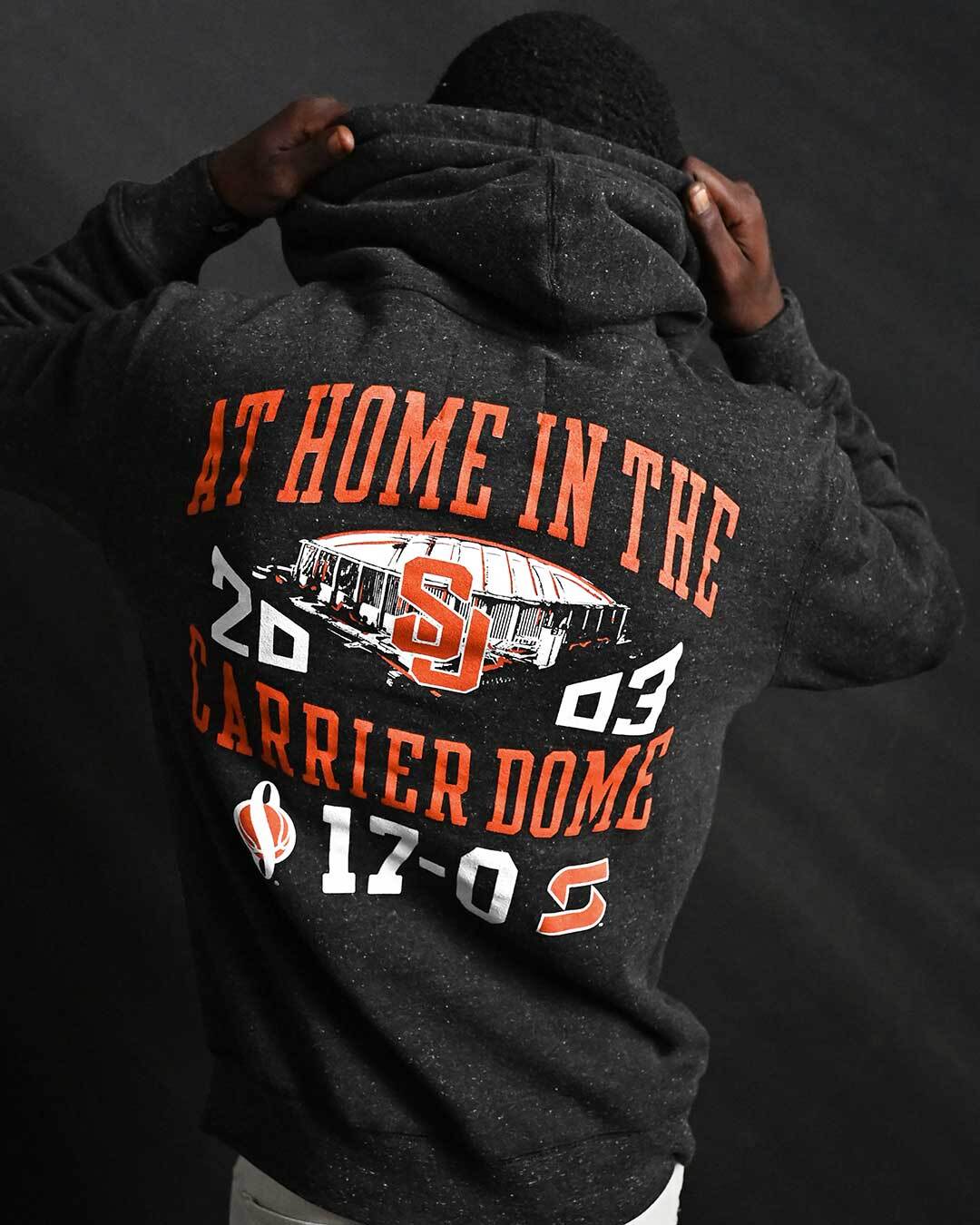 Syracuse Black Pullover Hoody - Officially Licensed