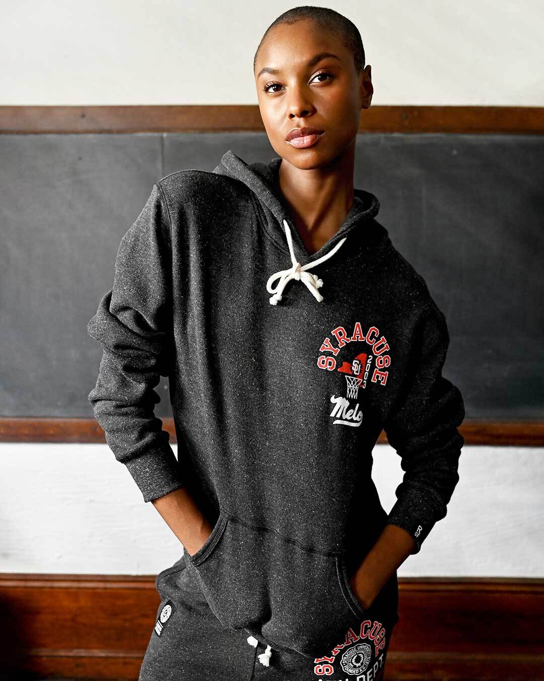 Syracuse Black Pullover Hoody - Officially Licensed