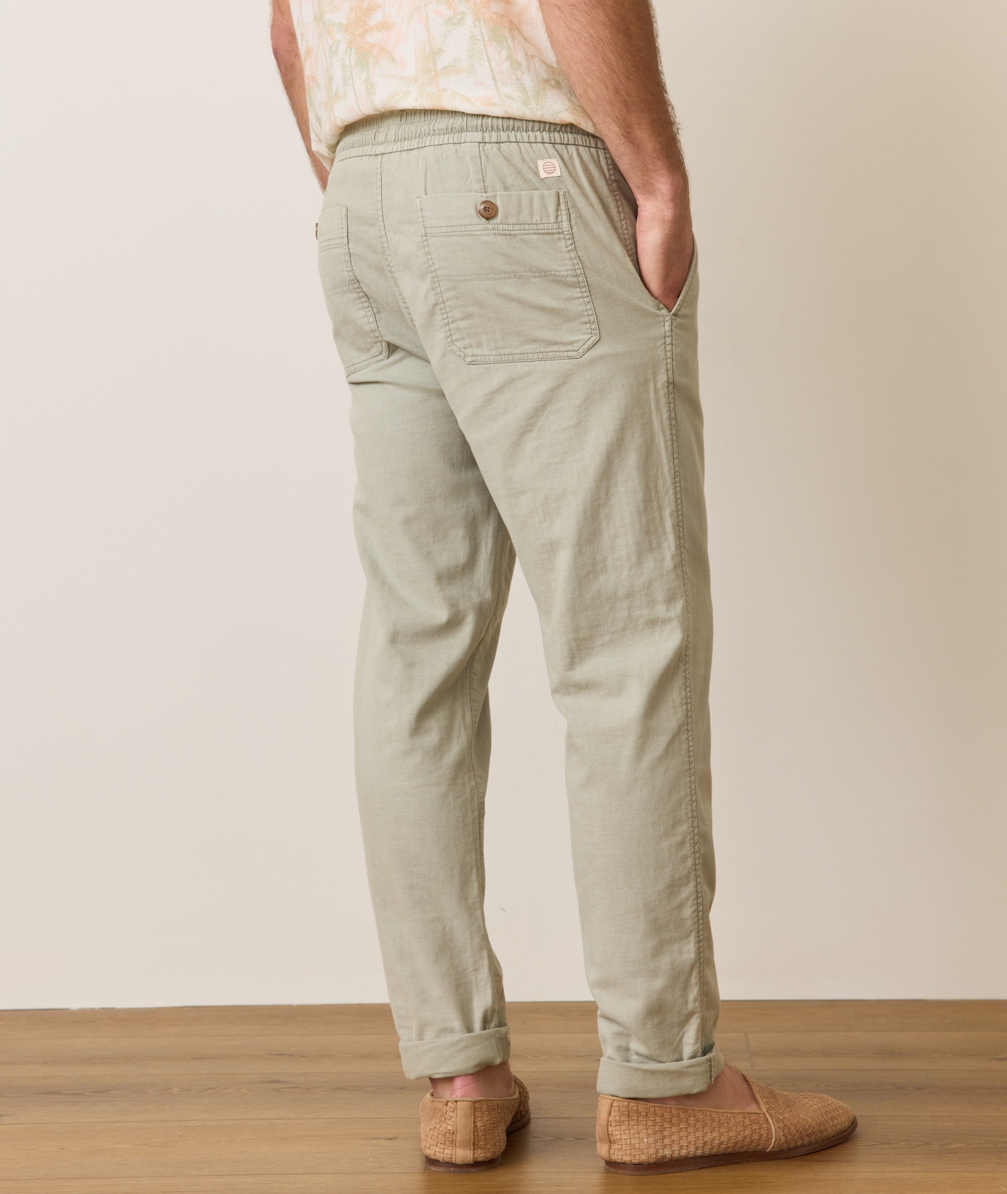 Saturday Slim Straight Stretch Beach Pant
