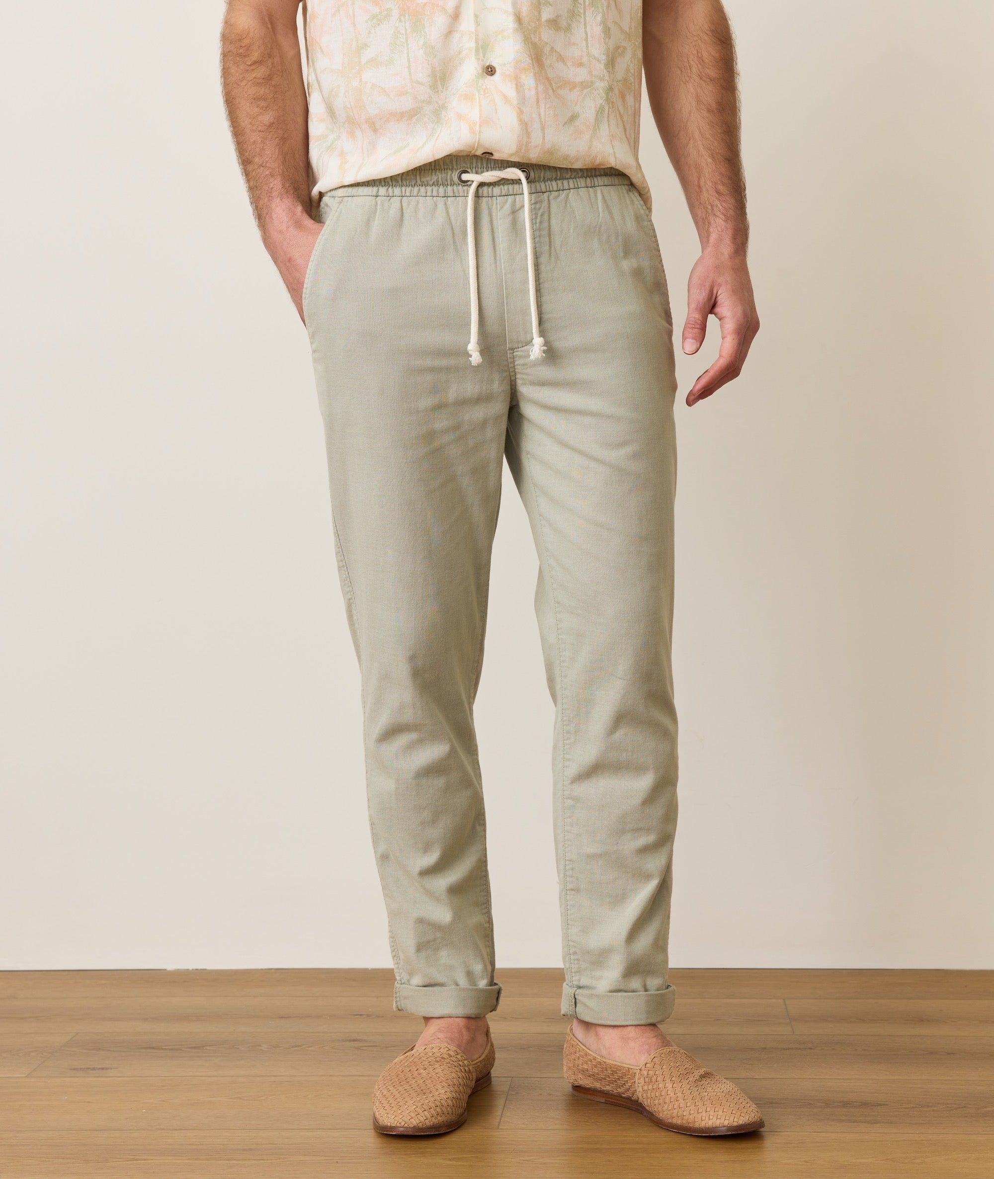 Saturday Slim Straight Stretch Beach Pant
