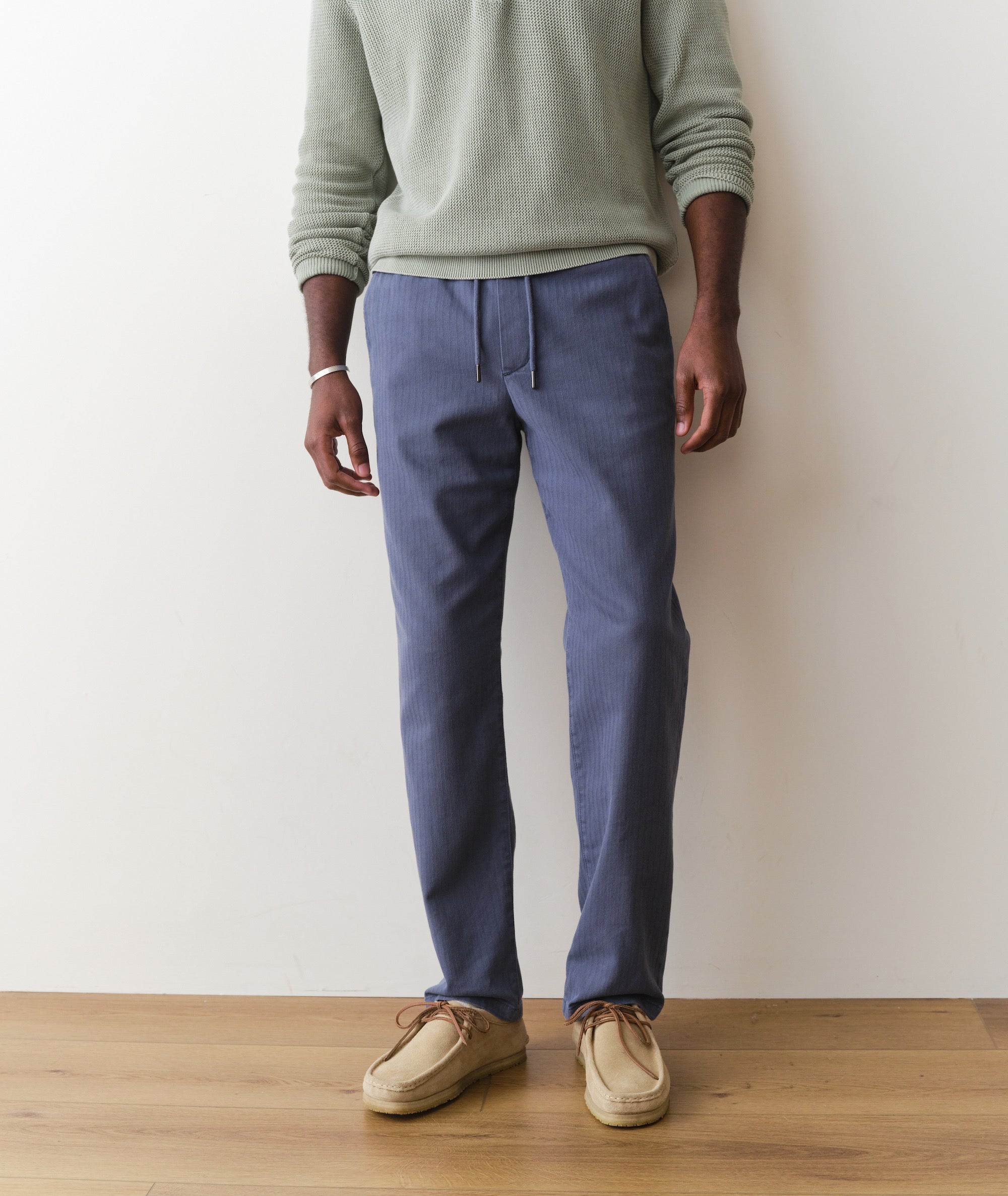 Saturday Relaxed Fit Herringbone Pant