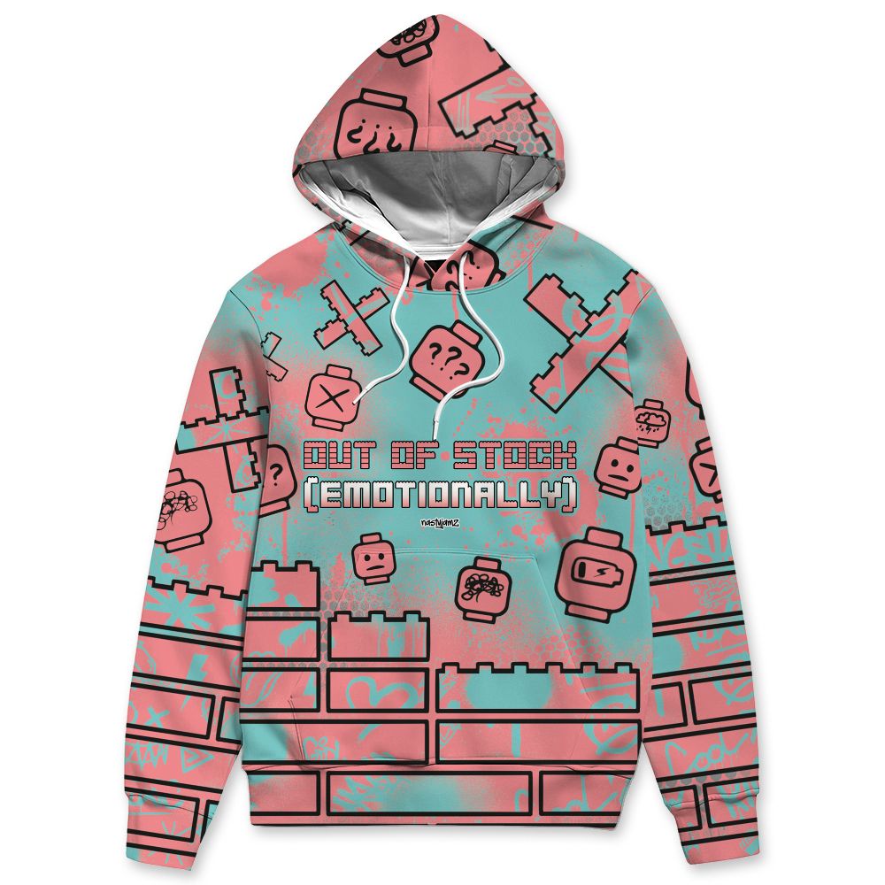 NBL 740 Cyber Jade NastyJamz Hoodie Match No Stock Emotion All-Over Print