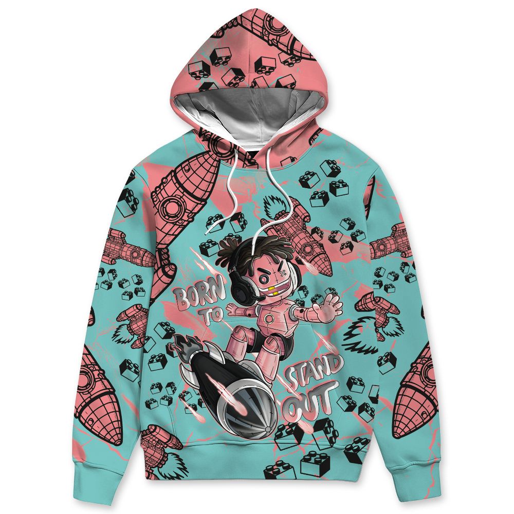 NBL 740 Cyber Jade NastyJamz Hoodie Match Born To Stand Out All-Over Print