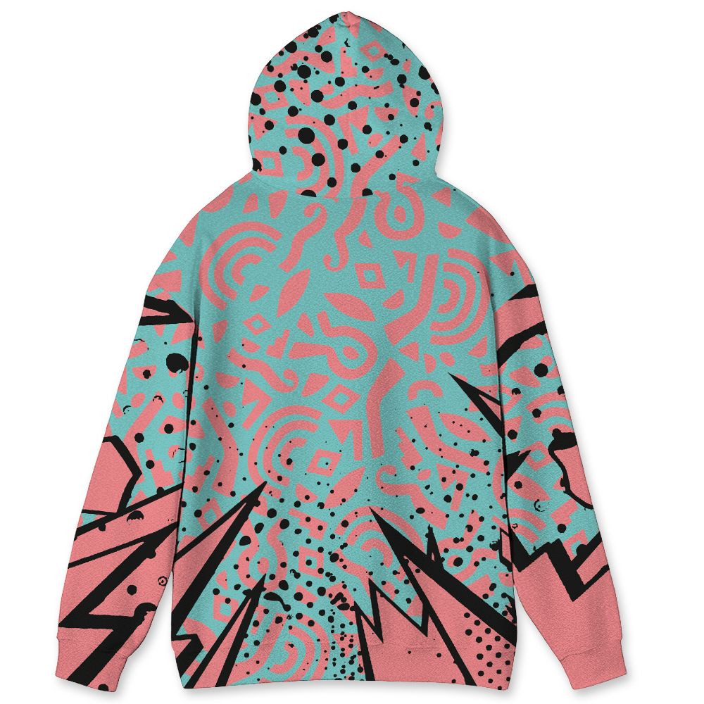 NBL 740 Cyber Jade NastyJamz Hoodie Match Pattern Geometric All-Over Print