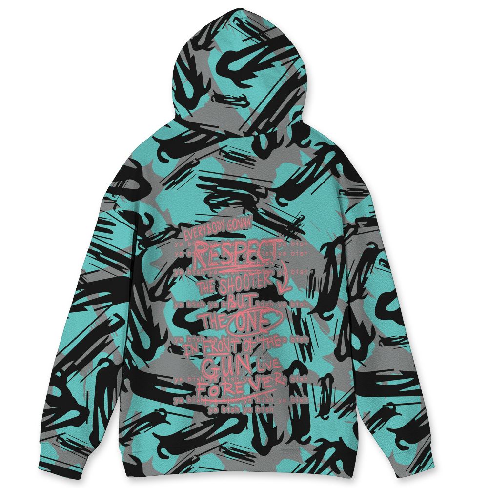 NBL 740 Cyber Jade NastyJamz Hoodie Match Pattern Money Tree All-Over Print