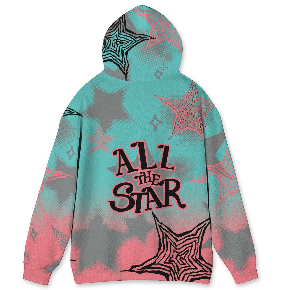 NBL 740 Cyber Jade NastyJamz Hoodie Match Pattern With All The Stars All-Over Print