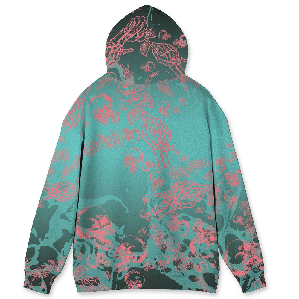 NBL 740 Cyber Jade NastyJamz Hoodie Match Skulls Pattern All-Over Print