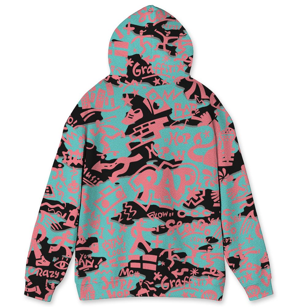 NBL 740 Cyber Jade NastyJamz Hoodie Match Pattern Rap Streetwear All-Over Print
