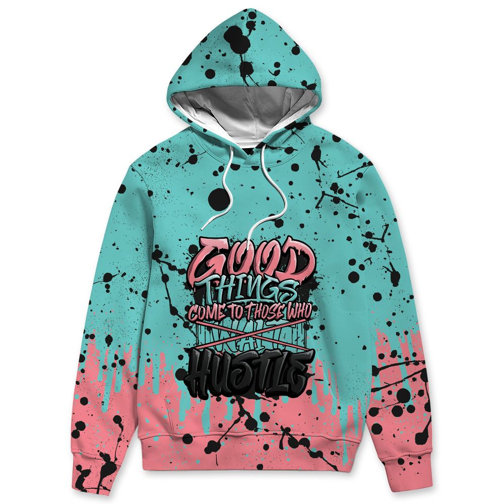 NBL 740 Cyber Jade NastyJamz Hoodie Match Good Things All-Over Print
