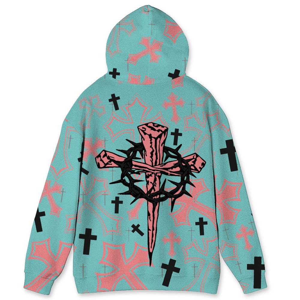 NBL 740 Cyber Jade NastyJamz Hoodie Match God Got Me All-Over Print