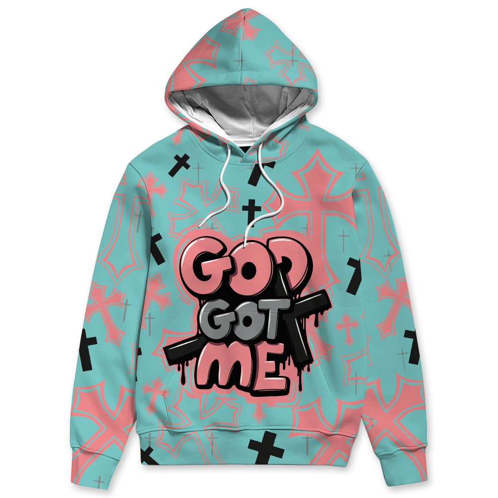 NBL 740 Cyber Jade NastyJamz Hoodie Match God Got Me All-Over Print