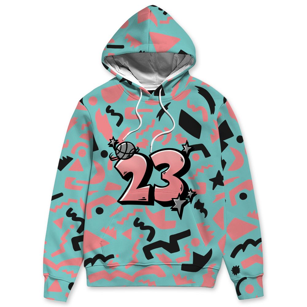 NBL 740 Cyber Jade NastyJamz Hoodie Match Number 23 Cartoon All-Over Print