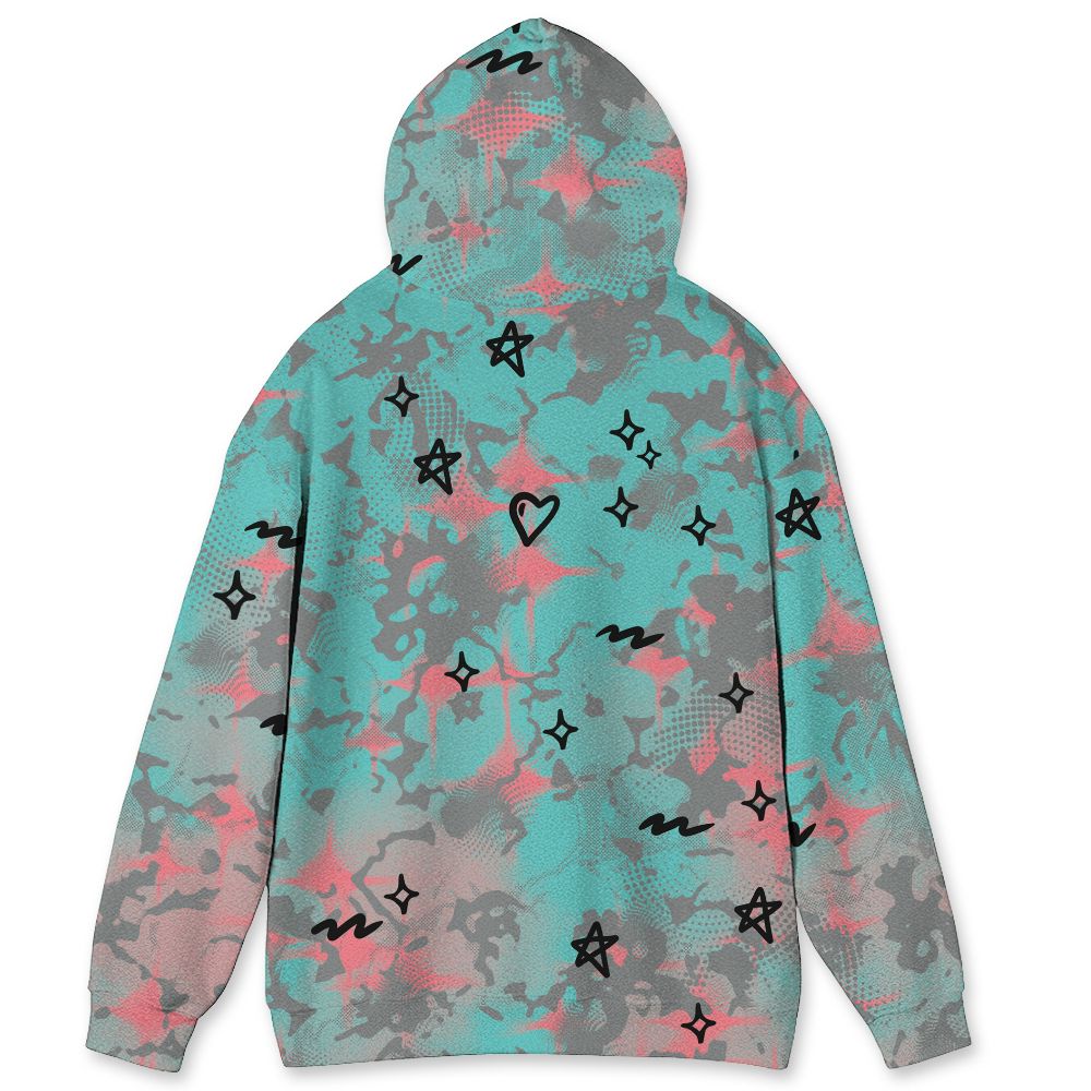 NBL 740 Cyber Jade NastyJamz Hoodie Match Sneaker Girl Nail All-Over Print