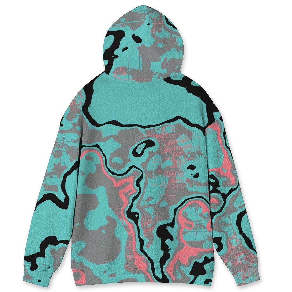 NBL 740 Cyber Jade NastyJamz Hoodie Match Pattern Love Kills You All-Over Print