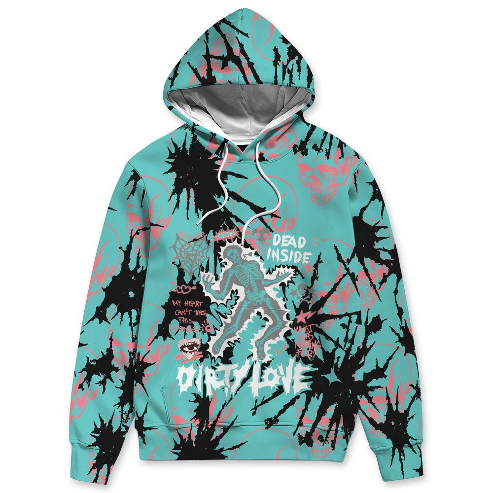 NBL 740 Cyber Jade NastyJamz Hoodie Match Dirty Love Skull All-Over Print