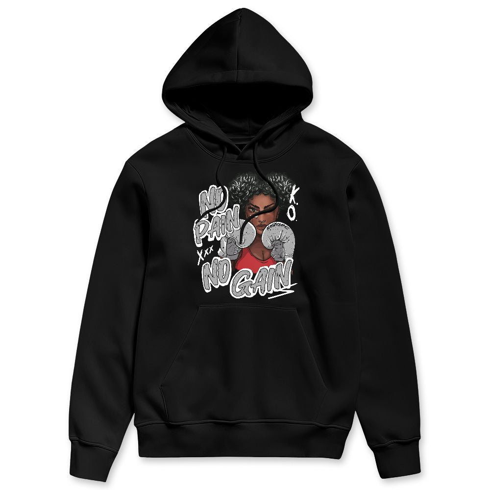 White Cement 4s NastyJamz Hoodie Match PainGain Boxing Custom