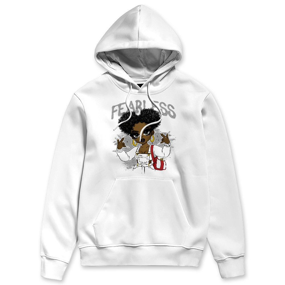 White Cement 4s NastyJamz Hoodie Match Fearless Melanin Personalized