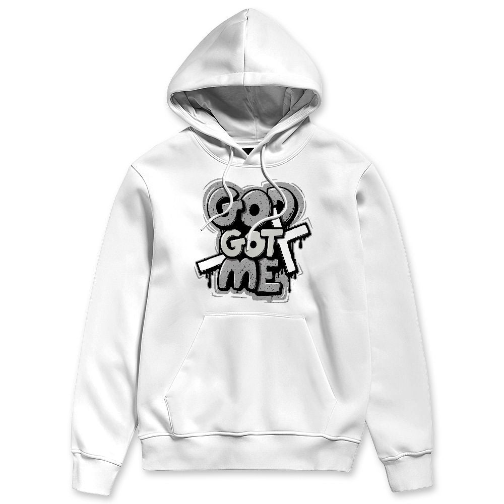 White Cement 4s NastyJamz Hoodie Match God Got Me