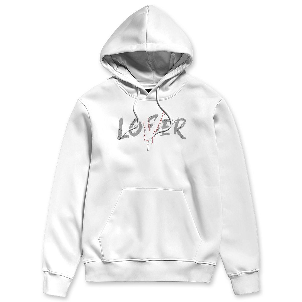 White Cement 4s NastyJamz Hoodie Match Loser Lover