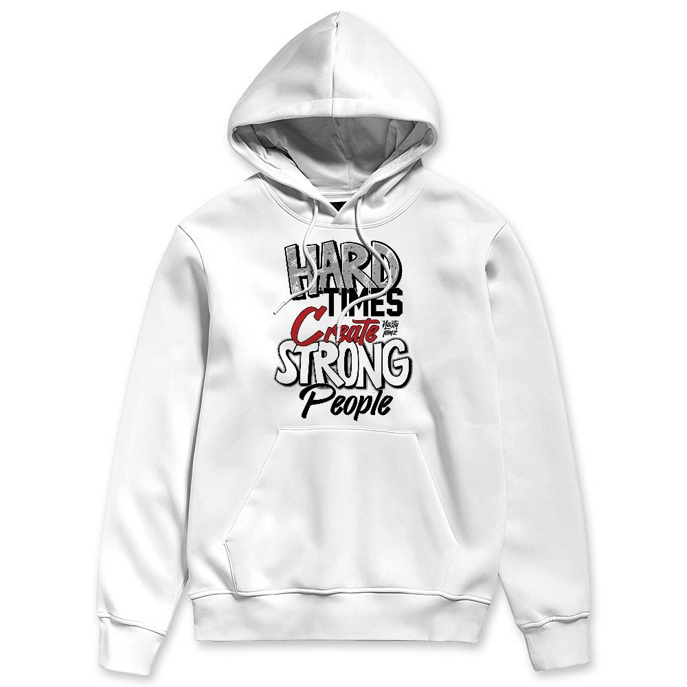 White Cement 4s NastyJamz Hoodie Match Hard Times