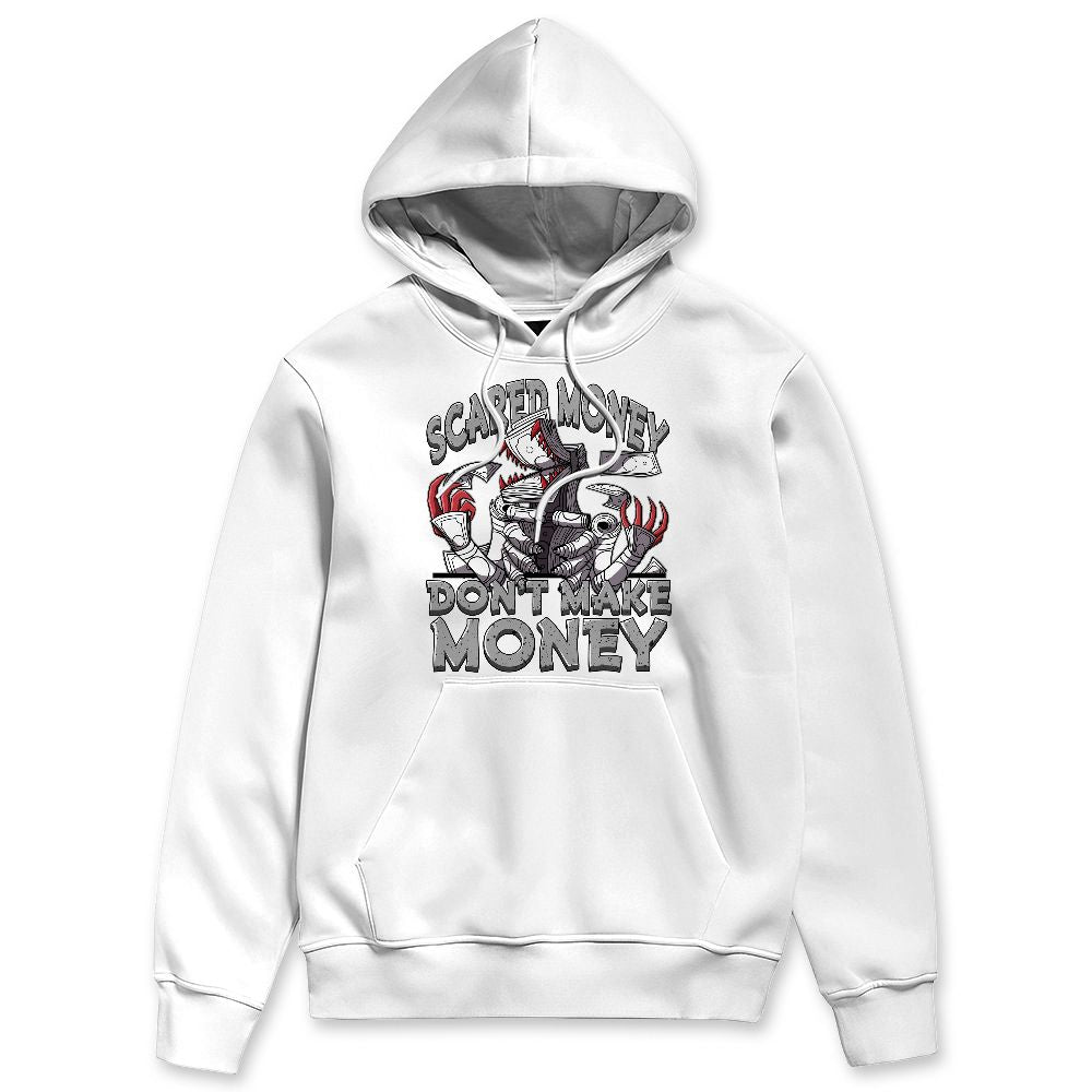 White Cement 4s NastyJamz Hoodie Match Scared Money